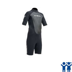 Gul Junior Risposta 3/2 Millimetri Piatte T2 Shorty Neoprene - Nero Gul Junior Risposta 3/2 Millimetri Piatte T2 Shorty Neoprene - Nero