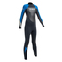 Gul Junior Risposta 4/3 Millimetri Muta Blindstitched - Nero / Blu