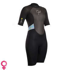 Gul Ladies Response 3 / 2Mm Fl Shorty Muta - Nero / Righe Gul Ladies Response 3 / 2Mm Fl Shorty Muta - Nero / Righe