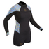 Gul Ladies Surflite 2Mm Flatlock Springuit Muta - Nero / Righe