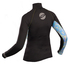 Gul Ladies Swami Manica Lunga Rashvest - Nero / Righe