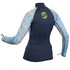 Gul Ladies Swami Manica Lunga Rashvest - Navy / Lines