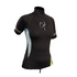 Gul Ladies Swami Manica Corta Rashvest - Nero / Righe