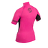 Gul Ladies Swami Manica Corta Rashvest - Rosa / Nero