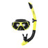 Maschera E Boccaglio Gul Set - Giallo / Nero
