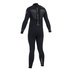 Gul Risposta 3/2 Millimetri Piatte Steamer Muta - Nero / Nero