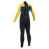 Gul Junior Risposta 3/2 Millimetri Steamer Muta - Nero / Sole