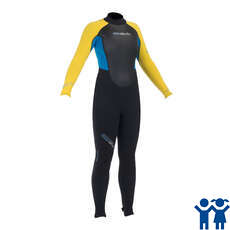 Gul Junior Risposta 3/2 Millimetri Steamer Muta - Nero / Sole Gul Junior Risposta 3/2 Millimetri Steamer Muta - Nero / Sole