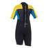 Gul Junior Risposta 3/2 Millimetri Estate Shorty Muta - Blk / Sun Yellow