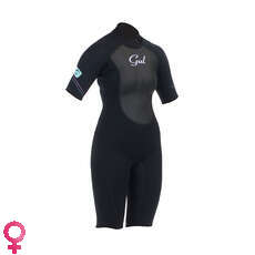Gul Donne Risposta 3/2 Millimetri Shorty Muta - Nero / Nero Gul Donne Risposta 3/2 Millimetri Shorty Muta - Nero / Nero