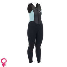 Gul Womens Risposta 3 Millimetri Flatlock Lungo Jane Muta - Nero / Glacier Gul Womens Risposta 3 Millimetri Flatlock Lungo Jane Muta - Nero / Glacier