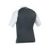 Gul Riva Mens Manica Corta Rashguard 2015 - Gunmetal / Bianco