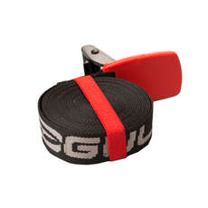 Gul Roof Rack Straps 2X 3M X 25Mm - Nero / Rosso