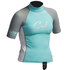 Gul Surf Junior Girls Manica Corta Rashguard - Glacier / Bianco