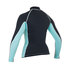 Gul Swami Donne Maniche Lunghe Rashguard 2015 - Nero / Glacier