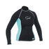 Gul Swami Donne Maniche Lunghe Rashguard 2015 - Nero / Glacier