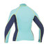 Gul Swami Donne Maniche Lunghe Rashguard - Glacier / Blueribbon