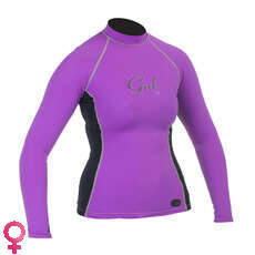 Gul Swami Donne Maniche Lunghe Rashguard - Iris / Nero