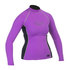 Gul Swami Donne Maniche Lunghe Rashguard - Iris / Nero