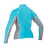 Gul Swami Donne Maniche Lunghe Rashguard 2015 - Turchese / Argento