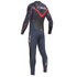 Gul Viper 5/3 Millimetri Ciechi Punto Mens Steamer Muta 2014 - Grafite / Nero