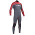 Gul Viper 5/3 Millimetri Ciechi Punto Mens Steamer Muta - Grigio / Rosso
