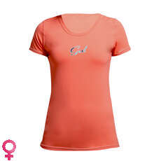 Gul Donne Short Sleeve Tee Fit Rashvest - Corallo