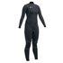 Gul Donne Viper 4/3 Blindstitched Petto Zip Muta - Nero