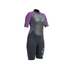 Gul Womens G-Force 3 Millimetri Piatte T2 Shorty Neoprene - Nero / Mulbry