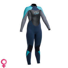 Womens Risposta Gul 3/2 Millimetri Blindstitched T2 Muta - Navy / Marl Womens Risposta Gul 3/2 Millimetri Blindstitched T2 Muta - Navy / Marl