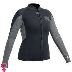 Gul Womens Response 3Mm Girocollo Mensola In Lattice - Nero Gul Womens Response 3Mm Girocollo Mensola In Lattice - Nero