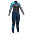 Womens Risposta Gul 4/3 Millimetri Muta Blindstitched - Navy / Marl