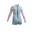 Gul Womens Surflite 2 Millimetri Flatlock Sdl T2 Springsuit - Acid Blu / Rosa
