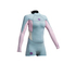 Gul Womens Surflite 2 Millimetri Flatlock Sdl T2 Springsuit - Acid Blu / Rosa