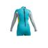 Gul Womens Surflite 2 Millimetri F / L Sdl T2 Springsuit - Bright Ciano / Nebbia Blu