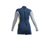 Gul Womens Surflite 2 Millimetri Flatlock Sdl T2 Springsuit - Inchiostro Blu / Blu Fog