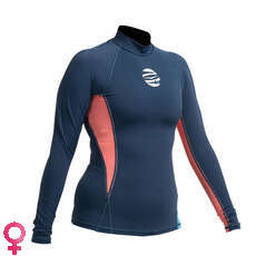 Gul Donne Swami F / L Manica Lunga Rashguard - Navy / Coral Gul Donne Swami F / L Manica Lunga Rashguard - Navy / Coral