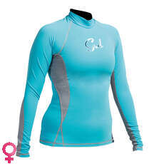 Gul Donne Swami F / L Manica Lunga Rashguard - Turchese / Marl Gul Donne Swami F / L Manica Lunga Rashguard - Turchese / Marl