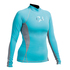 Gul Donne Swami F / L Manica Lunga Rashguard - Turchese / Marl