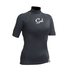Gul Donne Swami F / L Manica Corta Rashguard - Nera