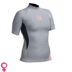 Gul Donne Swami F / L Manica Corta Rashguard - Marl / Nero Gul Donne Swami F / L Manica Corta Rashguard - Marl / Nero
