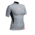 Gul Donne Swami F / L Manica Corta Rashguard - Marl / Nero