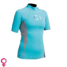 Gul Donne Swami F / L Manica Corta Rashguard - Turchese / Marl Gul Donne Swami F / L Manica Corta Rashguard - Turchese / Marl
