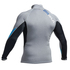 Gul Xola Flatlock Maniche Lunghe Rashguard - Marl / Nero