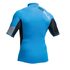 Gul Xola Flatlock Manica Corta Rashguard - Crip / Nero