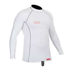 Gul Xola Mens Manica Lunga Rashguard 2015 - Bianco Gul Xola Mens Manica Lunga Rashguard 2015 - Bianco