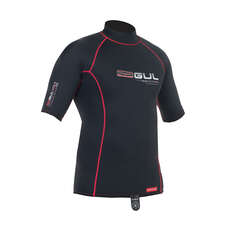 Gul Xola Mens Manica Corta Rashguard - Nera