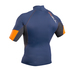 Gul Xola Manica Corta Rashvest - Blu / Arancione