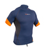 Gul Xola Manica Corta Rashvest - Blu / Arancione