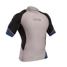 Gul Xola Manica Corta Rashvest - Marl / Nero Gul Xola Manica Corta Rashvest - Marl / Nero